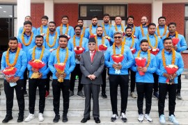 नेपाली क्रिकेट टोलीका सदस्यलाई जनही ३ लाख दिने सरकारको घोषणा