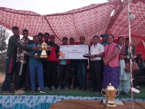 अन्तरपालिका भलिवल प्रतियोगीता सम्पन्न : पुरुष तर्फ दनपा र महिला तर्फ शिवनाथलाई उपाधी 