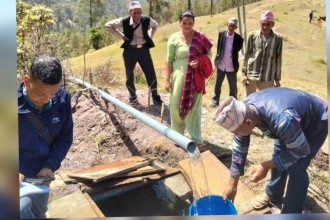 सुर्नयाको धुलीधार र रडीगाउँमा लिफ्ट खानेपानी योजनाको सफल परीक्षण