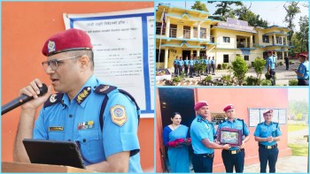 कैलालीको इलाका प्रहरी कार्यालय मालाखेतीको निरीक्षण, चाडपर्व सुरक्षा प्रभावकारी बनाउन निर्देशन