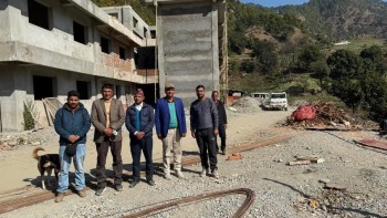दोगडाकेदारमा आधारभूत अस्पताल निर्माण कार्य अन्तिम चरणमा