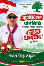 नौगाड उपाध्यक्ष ठगुन्ना कांग्रेस महाधिवेशन प्रतिनिधिमा निर्वाचित