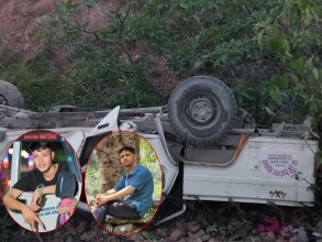 बैतडीमा जीप दुर्घटना : दुई जनाको मृत्यु, छ घाइते