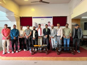 पुष्पराज पाण्डेयको कथा संग्रह ‘किनार’ विमोचन