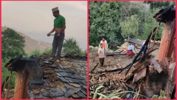 बैतडीमा आगलागीका कारण ६० हजारको क्षति