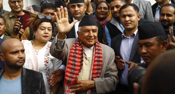 राष्ट्रपति पौडेलद्वारा पशुपतिमा पूजापाठ