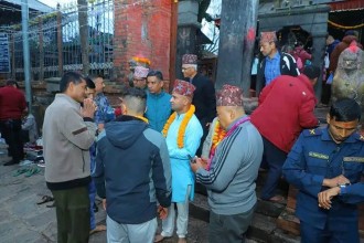 राष्ट्रपतिद्वारा दोलखा भीमेश्वरमा क्षमापूजा