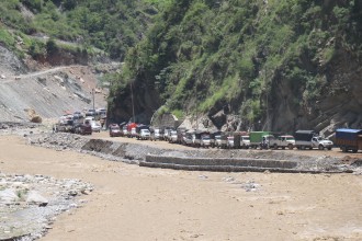 बिपी राजमार्गमा पूर्ण रूपमा यातायात सञ्चालन
