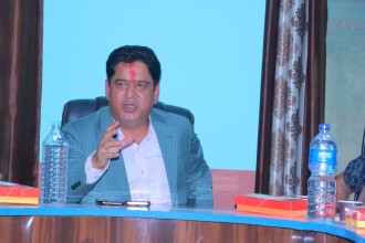 योजना कार्यान्वयनमा गति दिन मन्त्री भण्डारीको निर्देशन