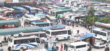 गोँगबु बसपार्कबाट सवारी सञ्चालन हुन थाले