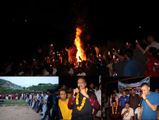 बुढी पोल्ने कार्यक्रममा लाग्यो डेउडाको लम्मरी