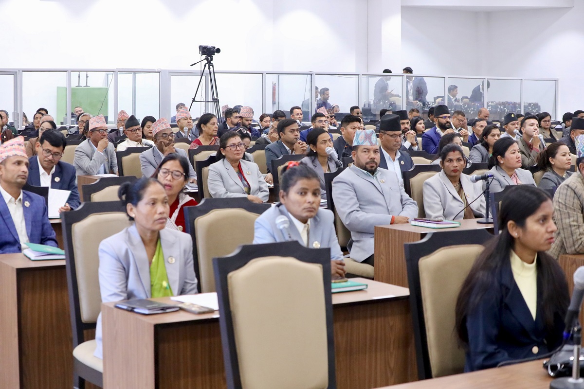 प्रतिनिधिसभा बैठक सुरु, विनियोजन विधेयक पारित गर्ने कार्यसूची